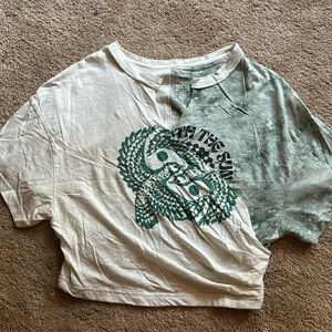 Pilcro crop top T- shirt from ANTHROPOLOGIE